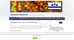 Desktop Screenshot of obcanska-spolecnost.cz